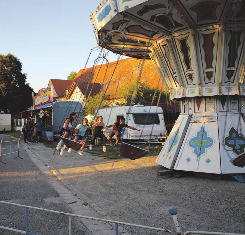 Morgen startet endlich die Lehrberger Kirchweih. Fotos: Alexander Biernoth