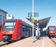 Am Bahnhof Bad Dürkheim werden wieder zahlreiche Wurstmarktbesucher aus- und einsteigen FOTO:S. LEDERER