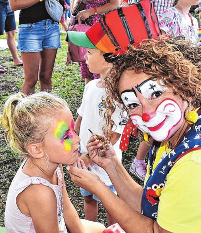 Kreativer Look: Kinderschminken steht bei den Jüngsten sicher wieder ganz hoch im Kurs. Die Heinersdorfer sind vorbereitet.