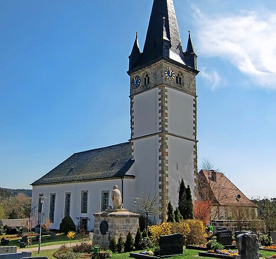 Die Laurentiuskirche in Wonsees