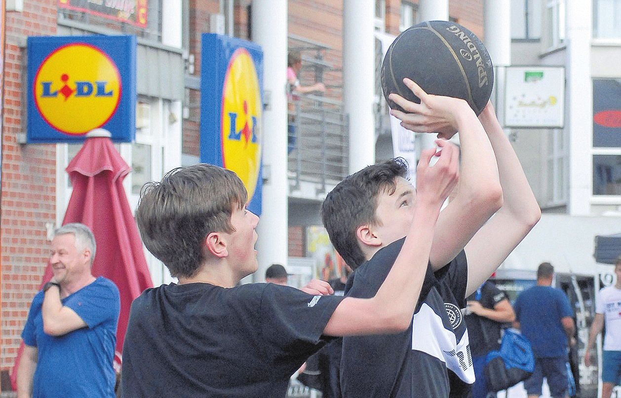 Das Areal am Brauturm hat der BSV Wulfen schon mehrfach für Veranstaltungen genutzt. Von der Saisoneröffnung bis zum Streetball-Turnier. FOTO JOACHIM LÜCKE (A)