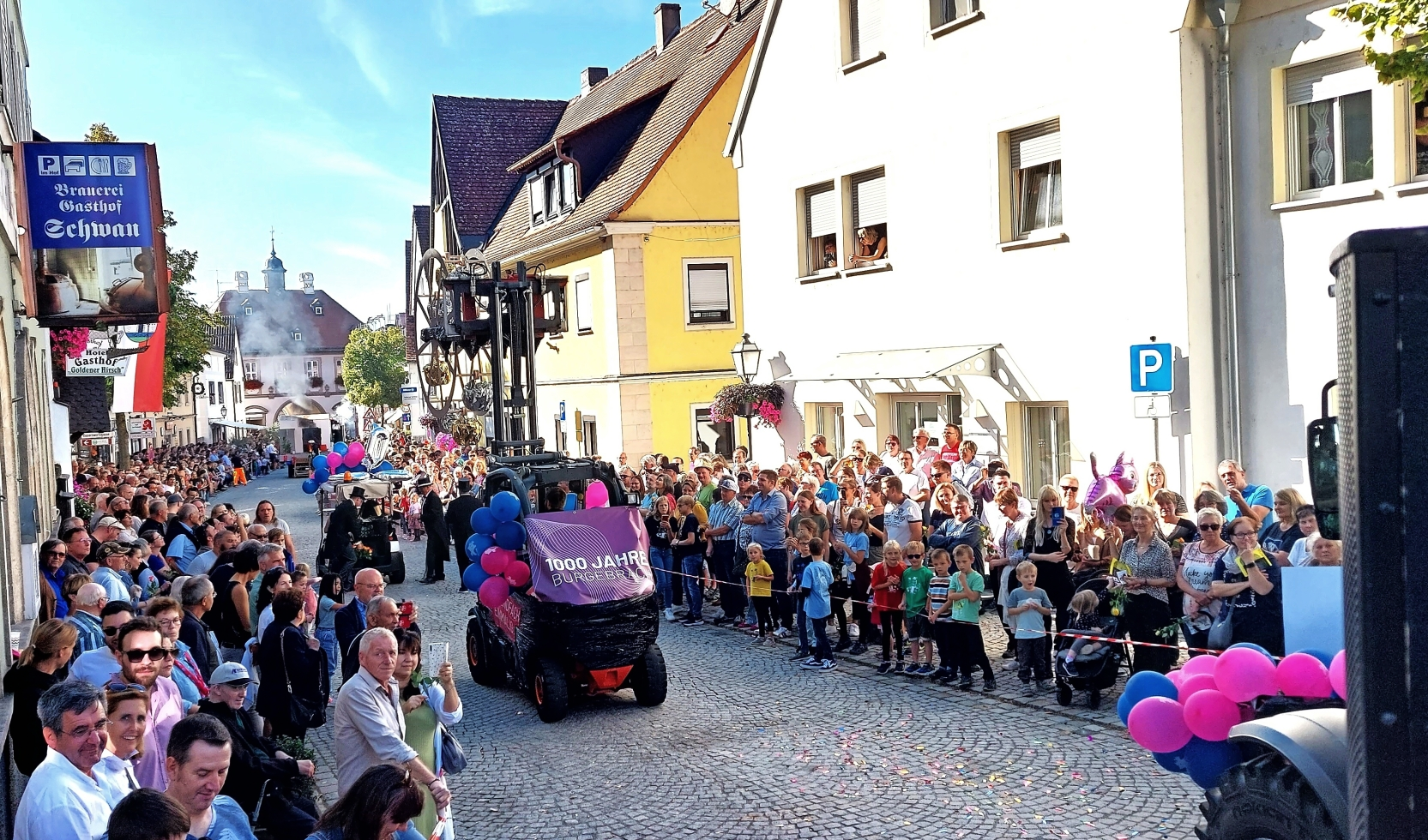 So viele Besucher wie in 2023 wird sicherlich auch der diesjährige Kerwa-Umzug anziehen.