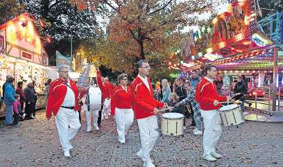 Der Spielmannszug wird wieder zur Stimmung auf der Waldseer Kerwe beitragen. FOTO: CHRISTINE KRAUS