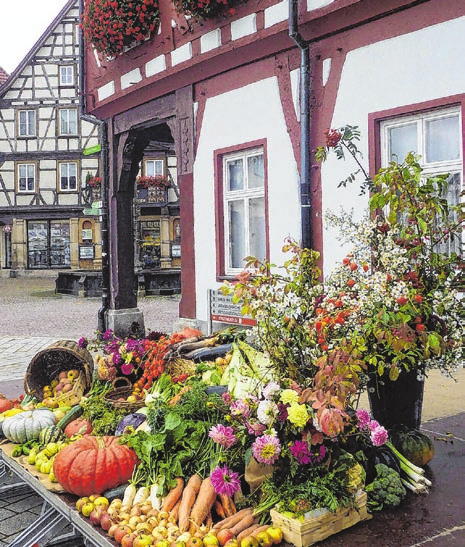 Erntedankstimmung beim Apfelfest in Bad Urach. Foto: Bad Urach aktiv