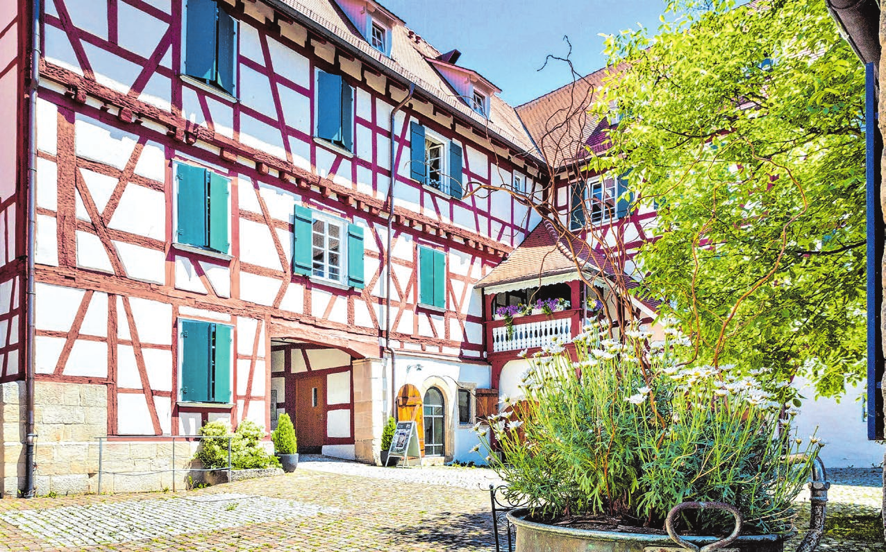 Ein Schmuckstück: der innere Schlosshof. Fotos: Angela Hammer