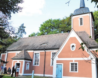 Die Falkenrehder Kirche. FOTO: WOLFGANG BALZER 