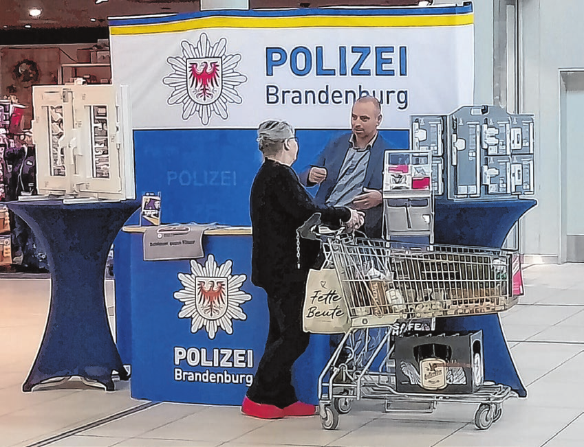 Wie man sein Haus und sein Eigentum besser schützen kann, erläutern Beamte der Polizeidirektion Süd.