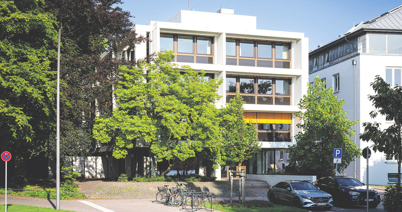 Die Hamburger LGT-Niederlassung am Alsterufer 33 im Stadtteil Harvestehude.  