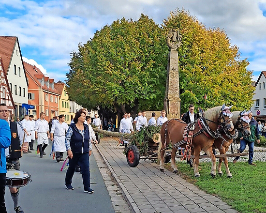 Festumzug durch Eggolsheim