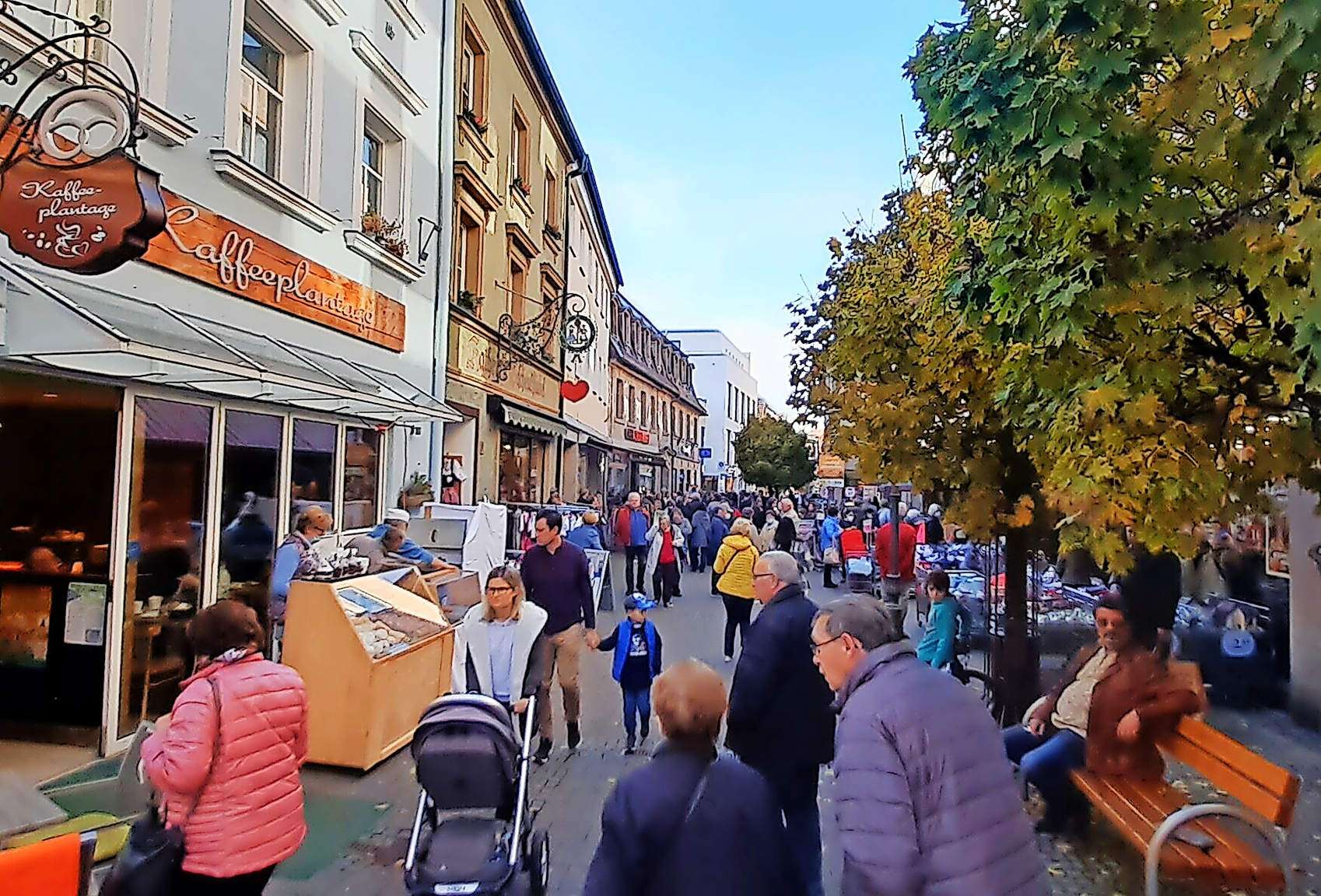 Am 26. Oktober ist „langer Samstag“ in der Innenstadt. FOTOS: JS