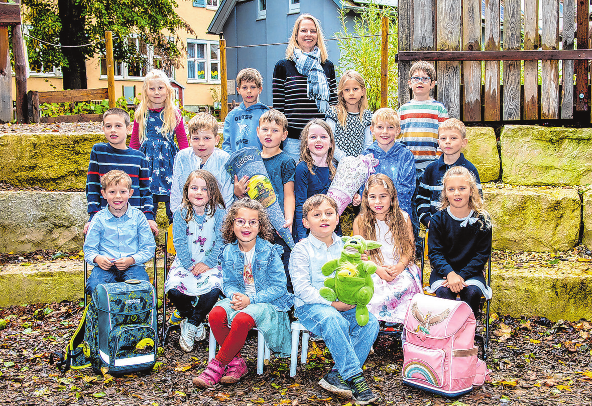 Grundschule Bibersfeld Klasse la  - Klassenlehrerin: Simone Dahmke Foto: Ulmer Fotografie