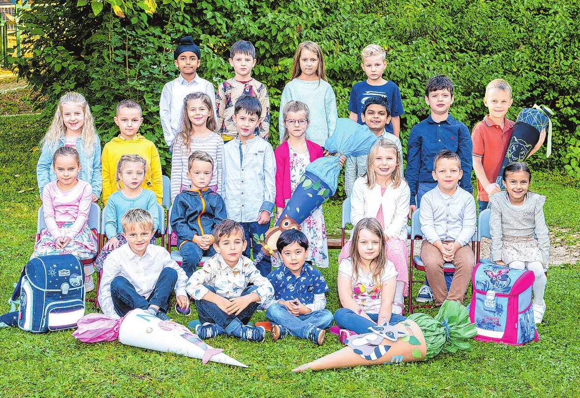 Grundschule Untermünkheim, Klasse la Foto: Ulmer Fotografie