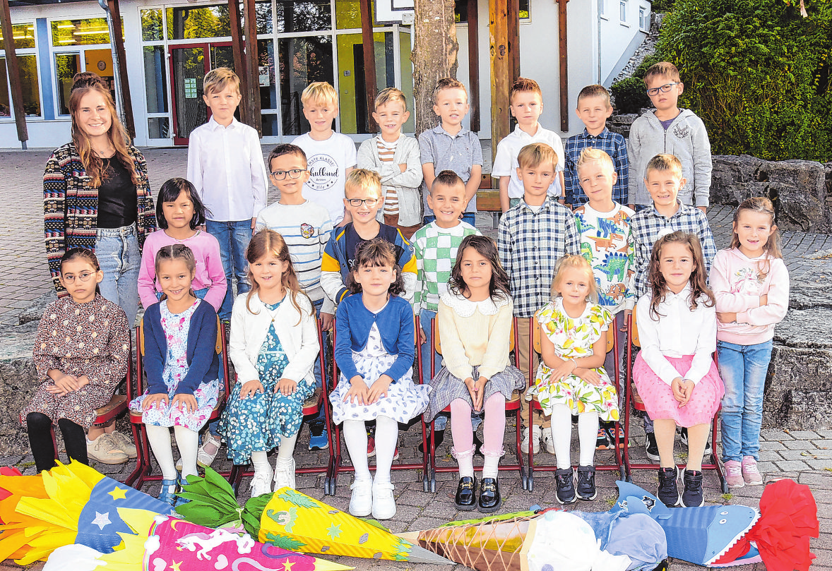 Schenk-Friedrich-Schule Obersontheim, Klasse la Klassenlehrerin: Ulrike Lehmann Foto: nohau Fotostudio