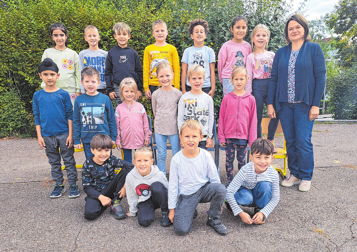 Eichendorffschule Crailsheim, Klasse 1b Klassenlehrerin: Elke Puchinger Foto: Eichendorffschule Crailsheim