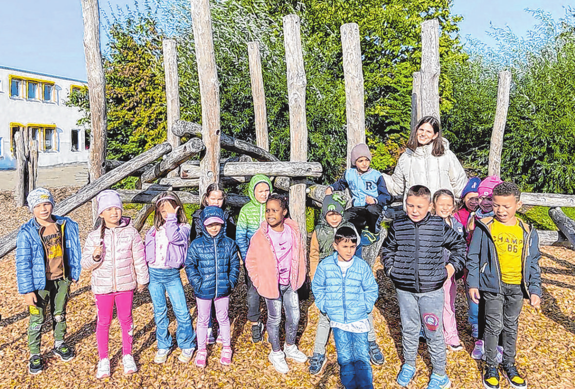 Astrid-Lindgren-Schule Crailsheim, Klasse la Klassenlehrerin: Anna Meier Foto: privat