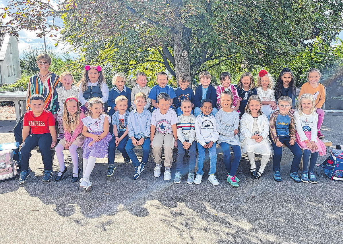 Reußenbergschule Crailsheim, Klasse 1b Klassenlehrerin: Tilla Klingler Foto: privat