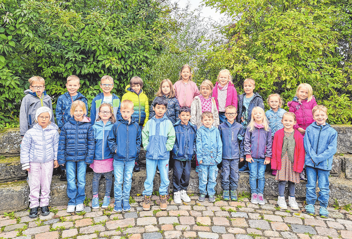 Grundschule Brettheim, Klasse 1 Foto: Stephanie Schlesselmann