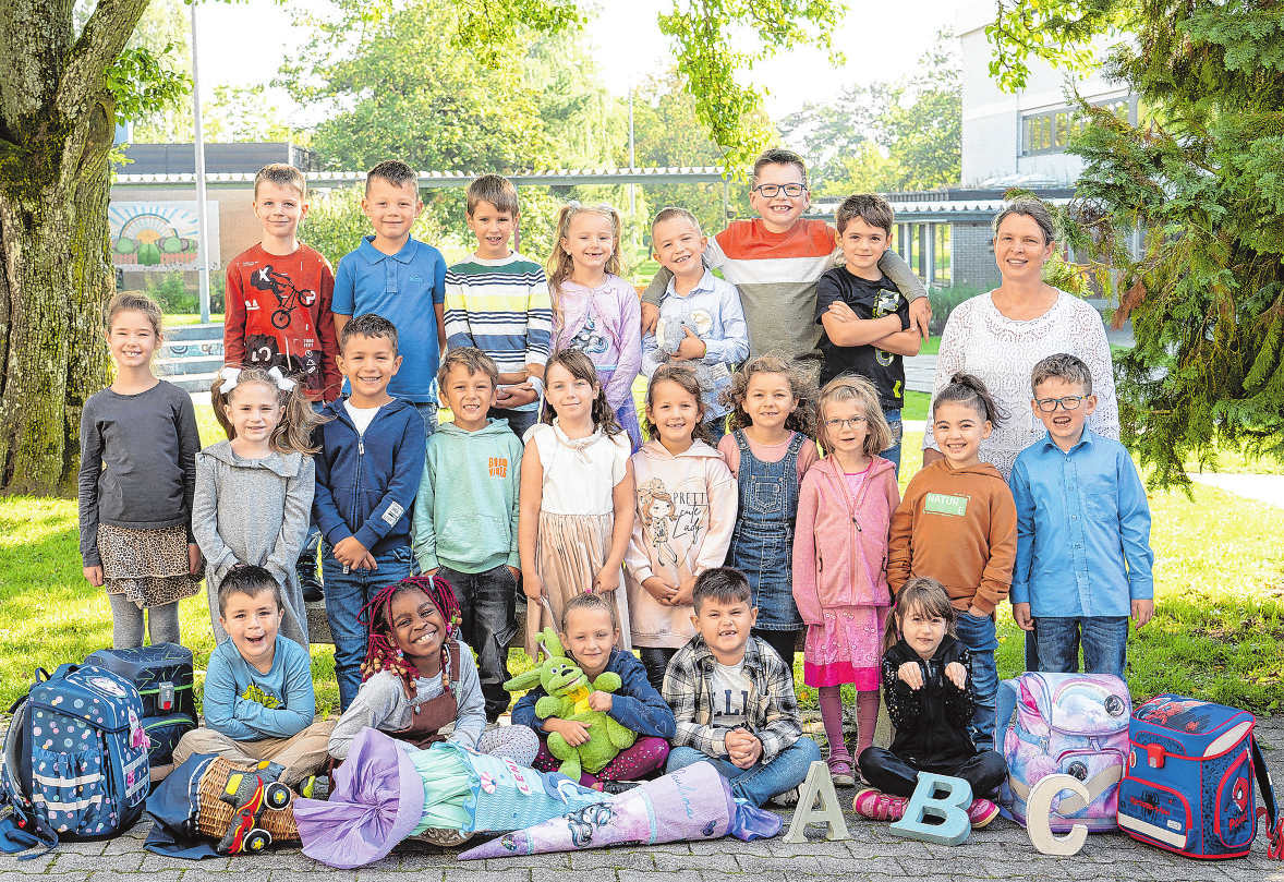 Grundschule Gerabronn, Klasse 1b Klassenlehrerin: Cornelia Kraft Foto: Grundschule Gerabronn