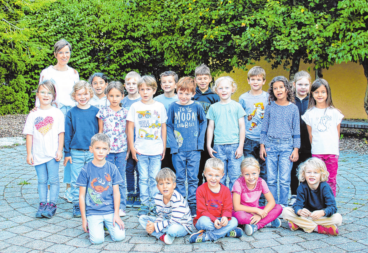 Kaspar-Mettmann-Schule Stimpfach, Klasse 1 Klassenlehrerin: Judith Havenith-Kluck Foto: Kaspar-Mettmann-Schule