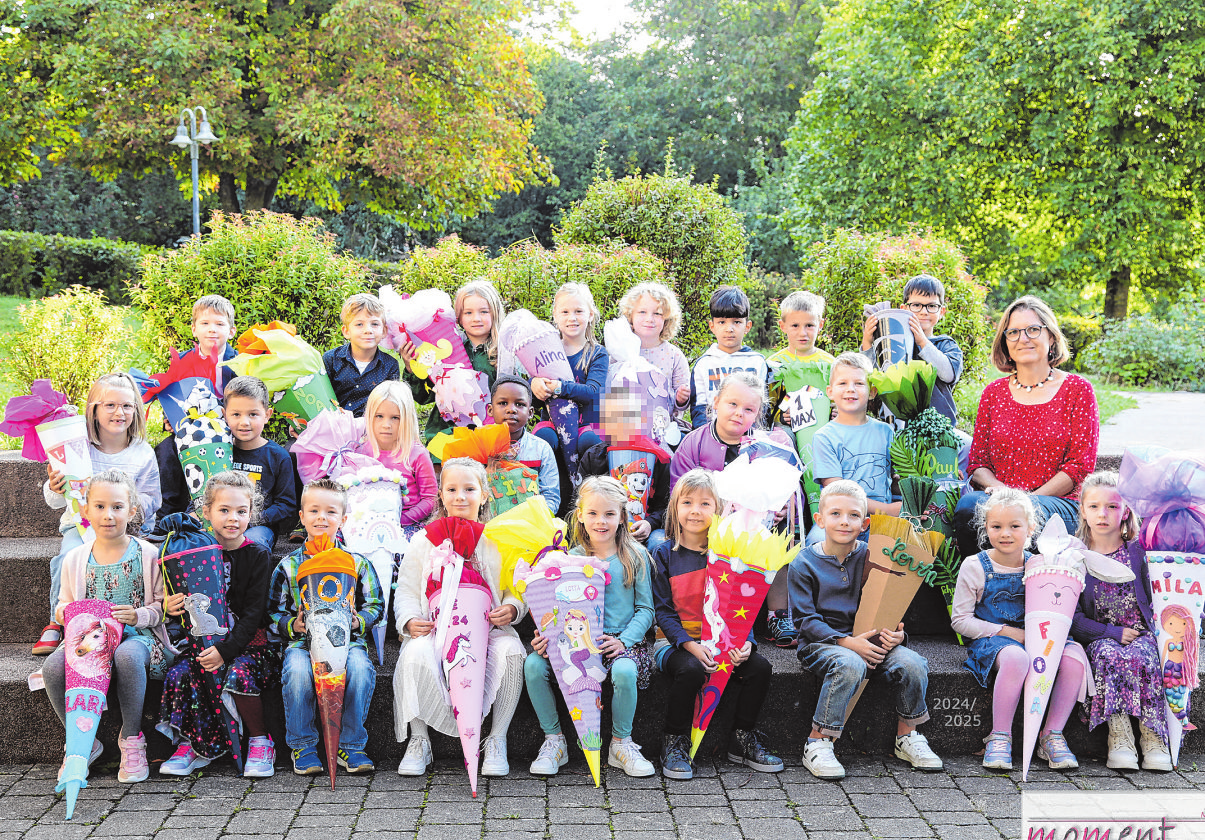 Julius-Wengert-Schule Wallhausen, Klasse la Klassenlehrerin: Bettina Moser Foto: Julius-Wengert-Schule Wallhausen