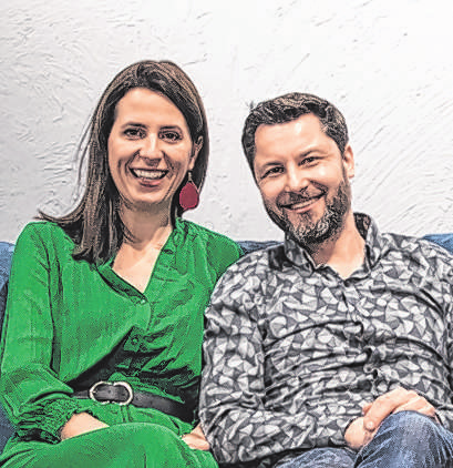 Inhaber Hanna und Florian Alber Foto: Wollwerkstatt