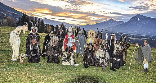 Foto: Öblarner Krampusspiel | H. J. Danklmayer