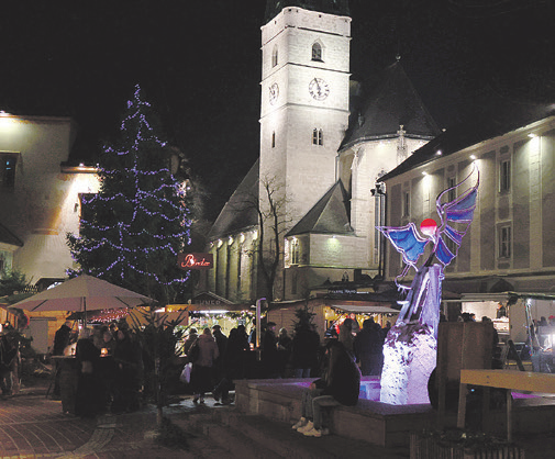 Viel los am Hauptplatz