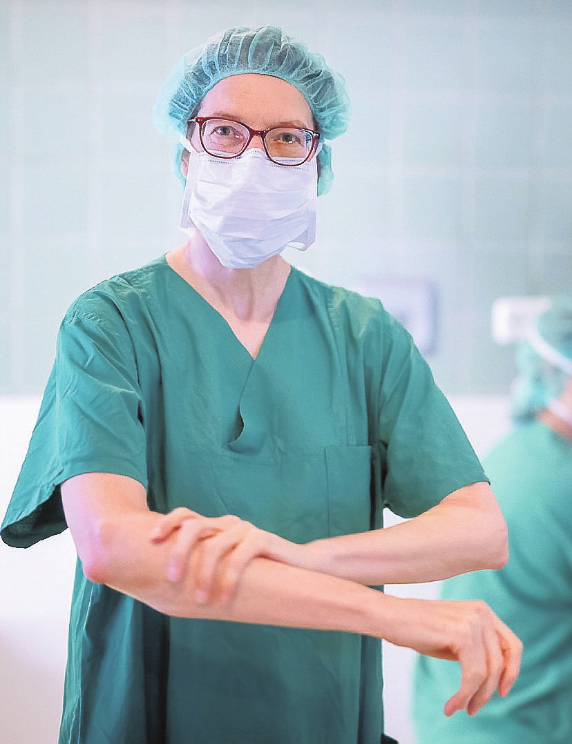 PD Dr. Gabriele Böhm löst Dr. Eugen Berg ab. FOTO KRANKENHAUS