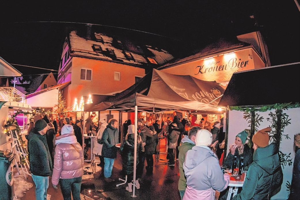 Das Winter-Wunder bei der Kronenbrauerei findet dieses Jahr zum zweiten Mal statt (Foto: privat)