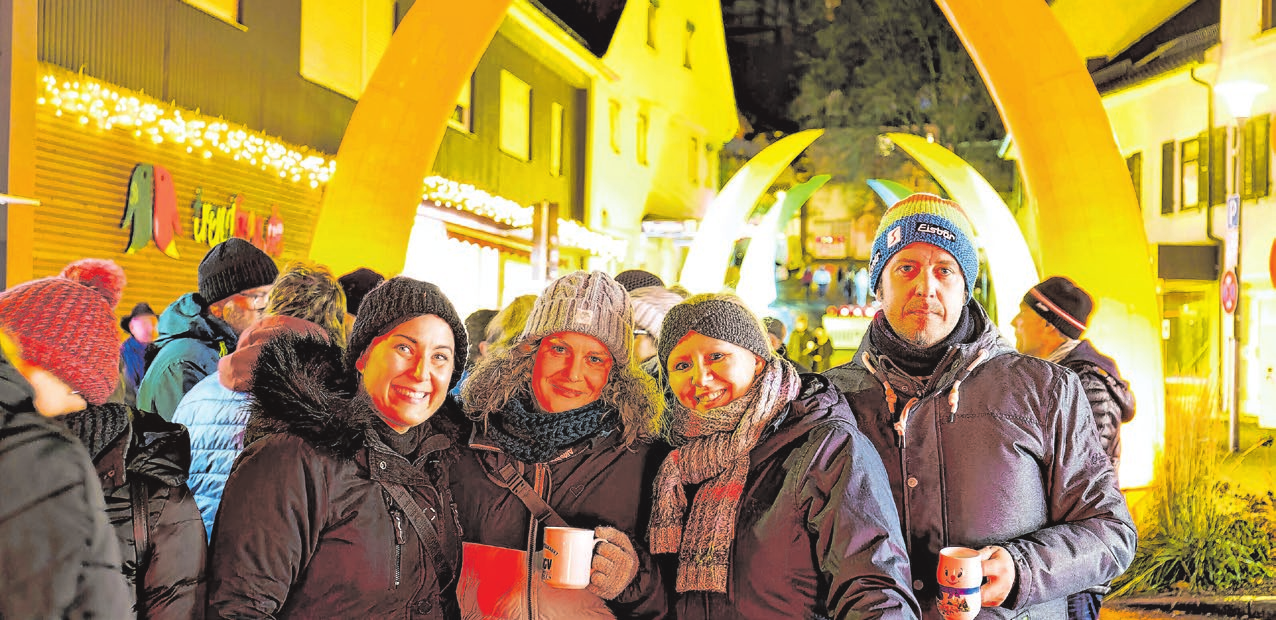 „Hechingen im Lichterglanz“ ist ein beliebter Treffpunkt. Foto: Klaus Stifel