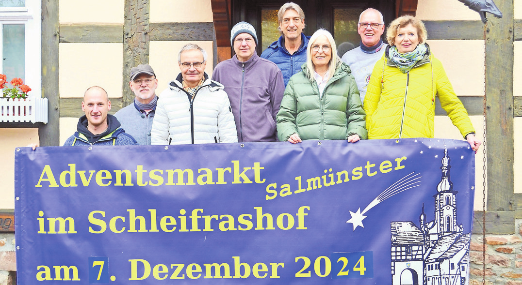 Das Organisationsteam (von links): Daniel Balzer, Jürgen Balzer, Dieter Hagemann, Olaf Beitelmann, Hartmut Peterhansl, Hildegard Hagemann, Burkhardt Baumgarten und Brit Ackmann. Es fehlen: Max Beller, Birgit Enders und Benjamin Emeling.