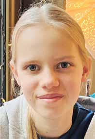 FINJA HEUN • 13 Jahre alt • besucht die 7. Klasse am Petrinum • Hobbies: Handball und Querflöte