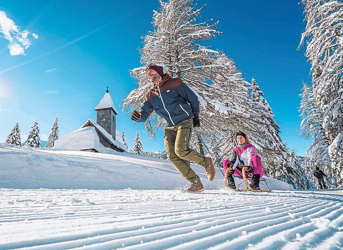 Das Nassfeld gilt als eines der variantenreichsten auf der Alpen-Südseite. Foto: Nassfeld/Peter Maier