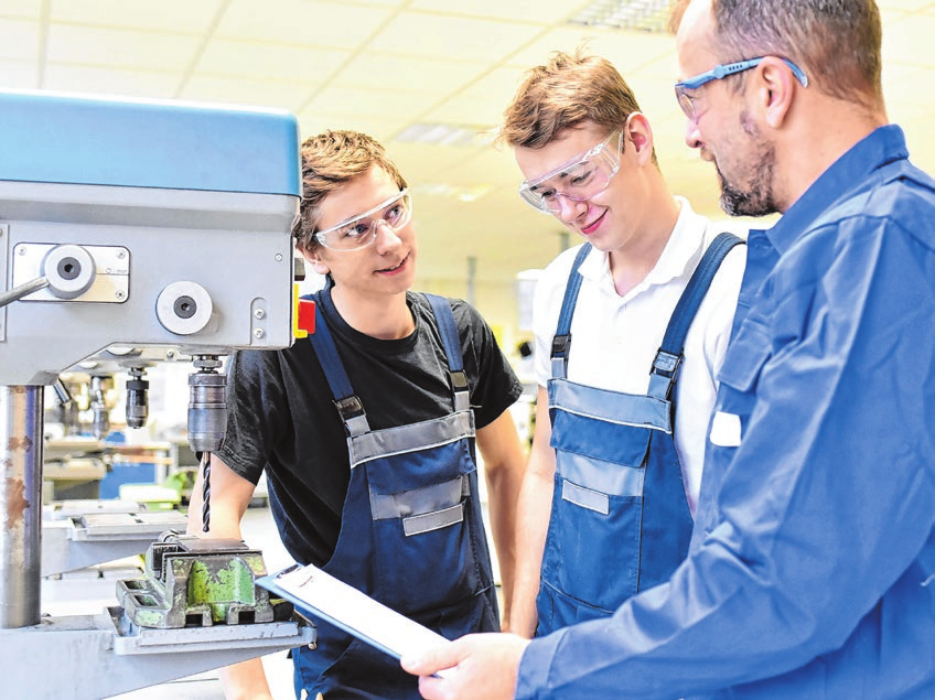 Ein gutes Arbeitsklima gehört zu den Voraussetzungen, um junge Menschen zu begeistern. Foto: archiv