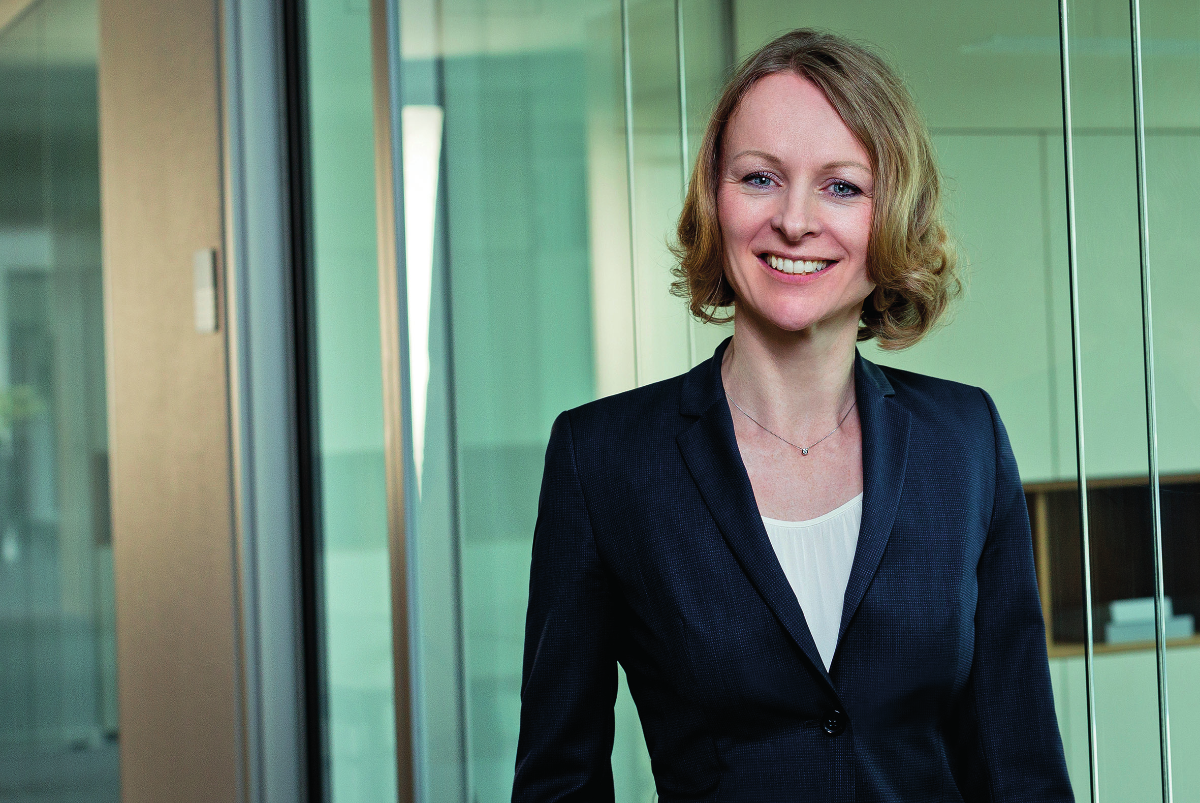 Antje Bisping, Verantwortliche für das Markenzeichen der Bestatter.