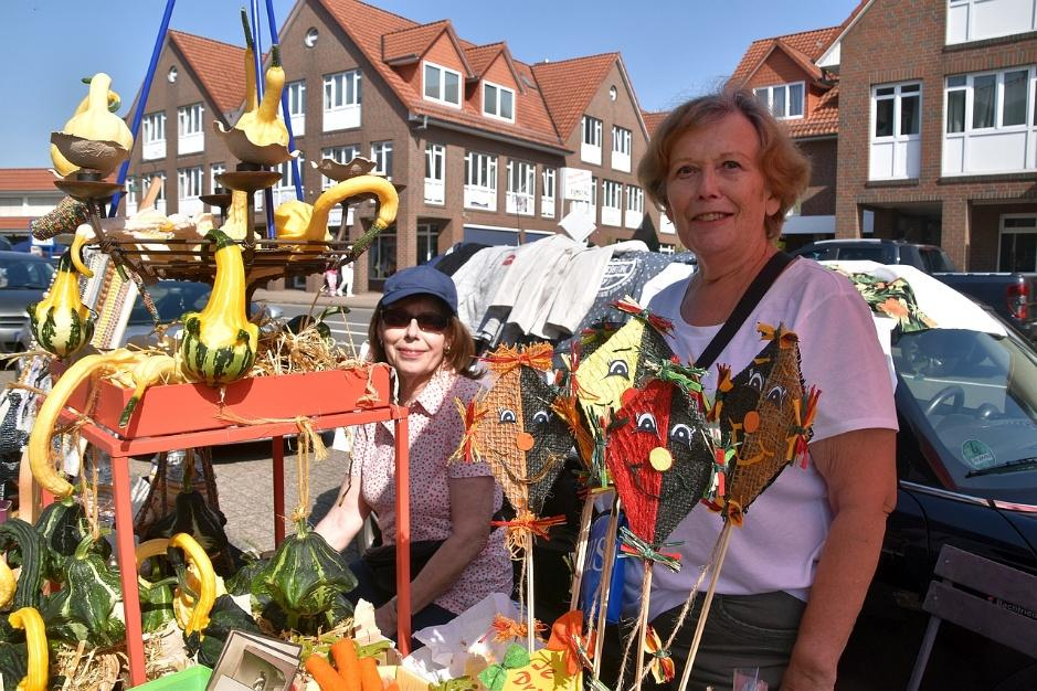 Kürbisse und Drachen dürfen auf dem Herbstmarkt nicht fehlen. BILD: WFV