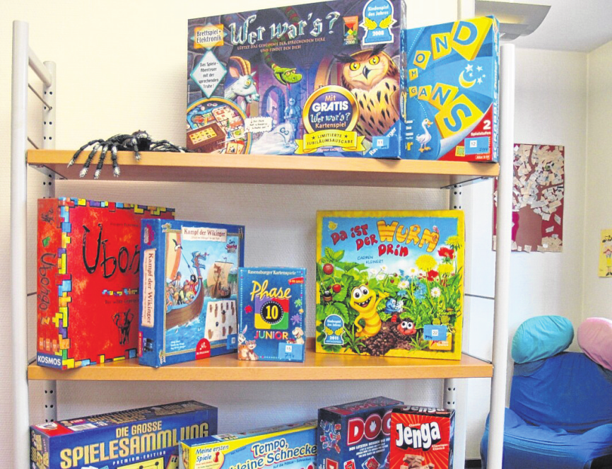 Jede Menge Spiele erwarten die Kinder beim Bücherei-Besuch am 6. Juli.