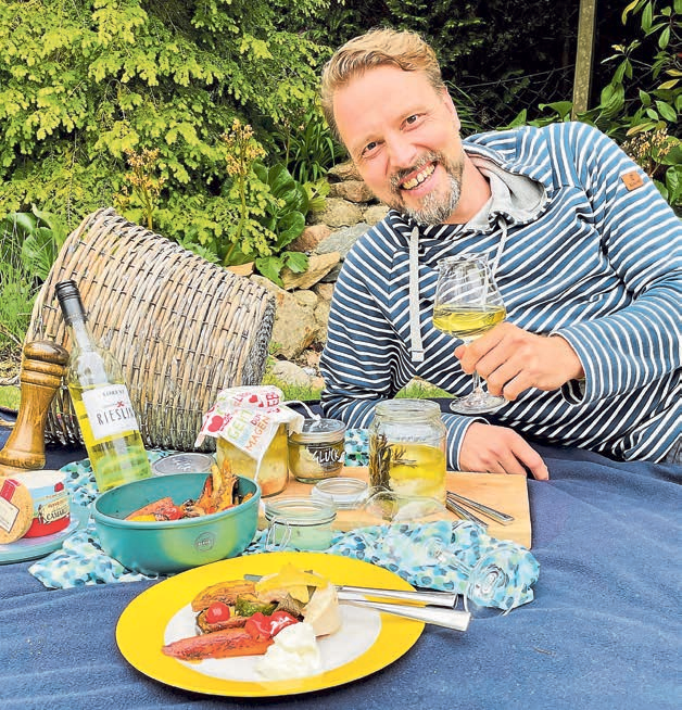 Picknickenhat für Jan Bracker auch viel mit Genuss zu tun. Bei seinem Rezept ließ er sich von seiner Lehrzeit in Frankreich inspirieren. FOTO: PRIVAT