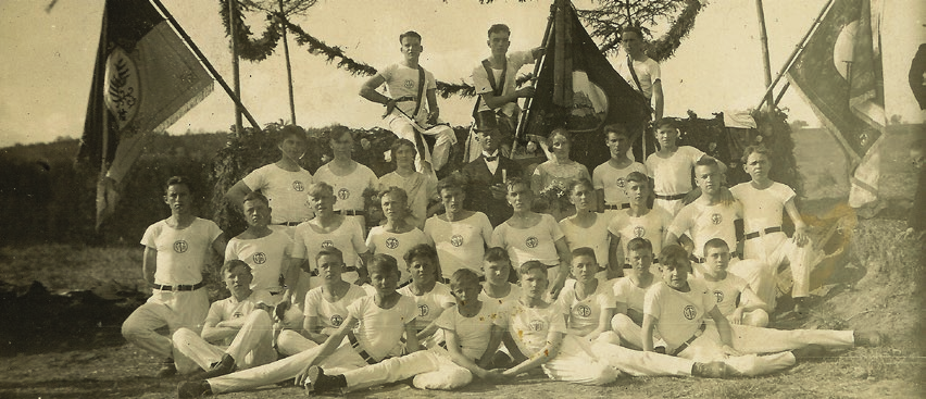 Die Turnerriege des Sportvereins von 1923.