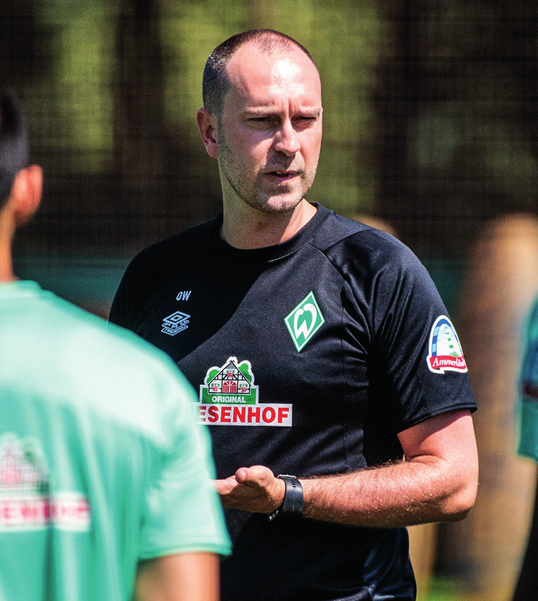 Nachdem Anfang kam der Erfolg: Werder-Trainer Ole Werner.