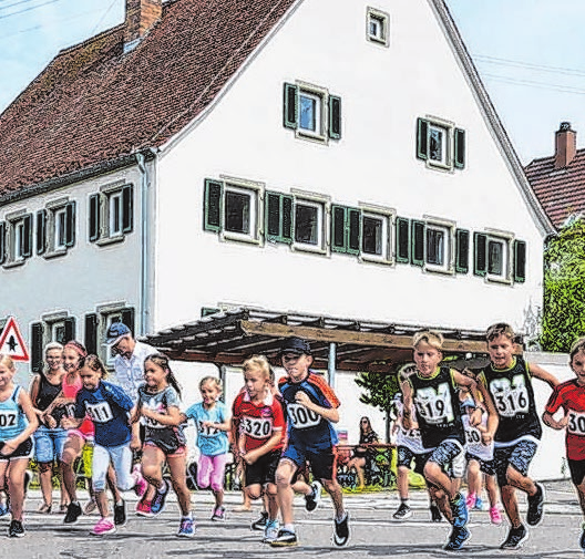 Großer Beliebtheit erfreut sich vor allem der Bambinilauf über zweimal 400 Meter, der morgen Nachmittag um 15.30 Uhr startet.