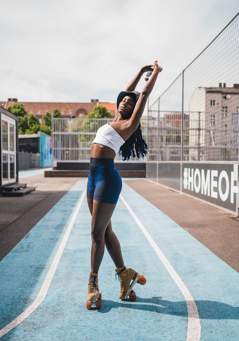 Oumi Janta wurde über Nacht berühmt - mit ihrer Performance auf Instagram. FOTO Vic Harster