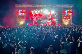 Publikumsmagnet: das Haigern-Live-Festival, zwischen Flein und Talheim. Foto: Archiv