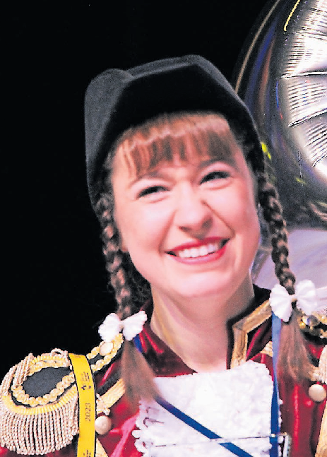 Lara Klein, das Tanzmariechen der KG Horbacher Freunde, erreichte nach einer wunderbaren Leistung einen grandiosen zweiten Platz. FOTO: KG HORBACHER FREUNDE/LENNERTZ/<br/>HERRMANNS