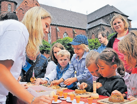 Die Kinder und Jugendlichen haben immer wieder viel Spaß beim Kinder- und Jugendtag, wie hier ein Foto aus einer früheren Veranstaltung zeigt. FOTO: IRMGARD RÖHSELER