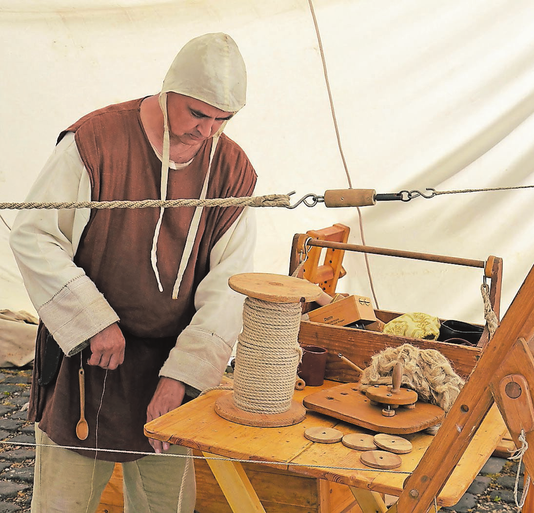 Auch Handwerker werden ihr Können demonstrieren. FOTO: DIRK MÜLLER