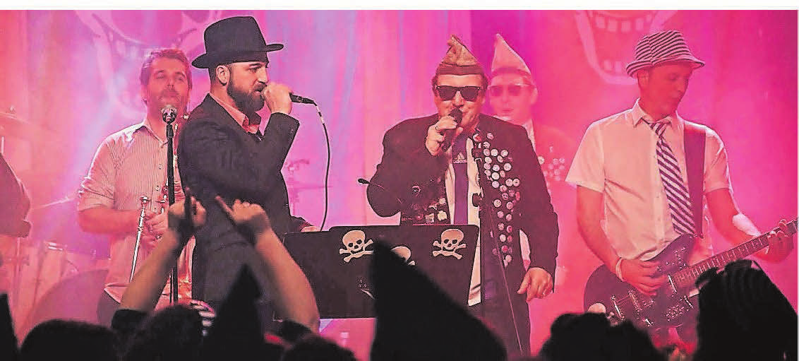 Mit der CCKG ist im Kulturbahnhof beste Stimmung garantiert. FOTO: FRANK BESSELMANN