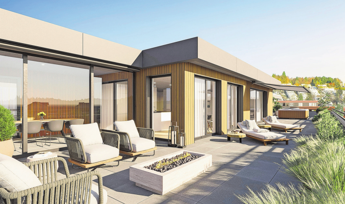 Schöne Aussichten in einem lebenswerten Quartier für kommende Generationen.