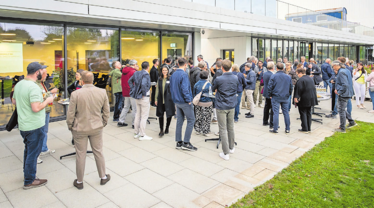 Die Gewerbefenster des GVW bieten den Mitgliedern die Möglichkeit zum persönlichen Kennenlernen und fachlichen Austausch.