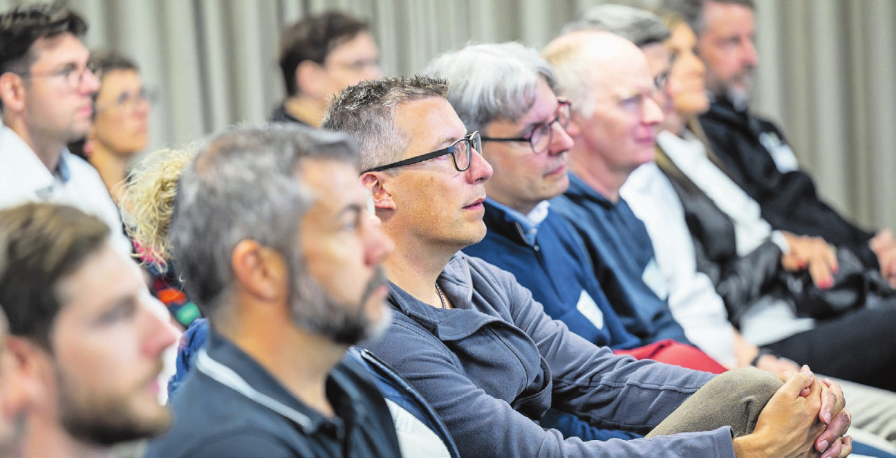 Das Interesse der Teilnehmenden war gross.